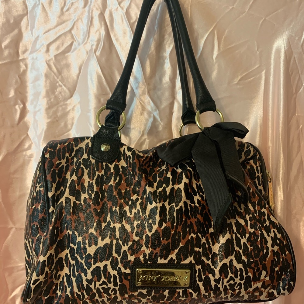 Cheetah Betsey Johnson Purse